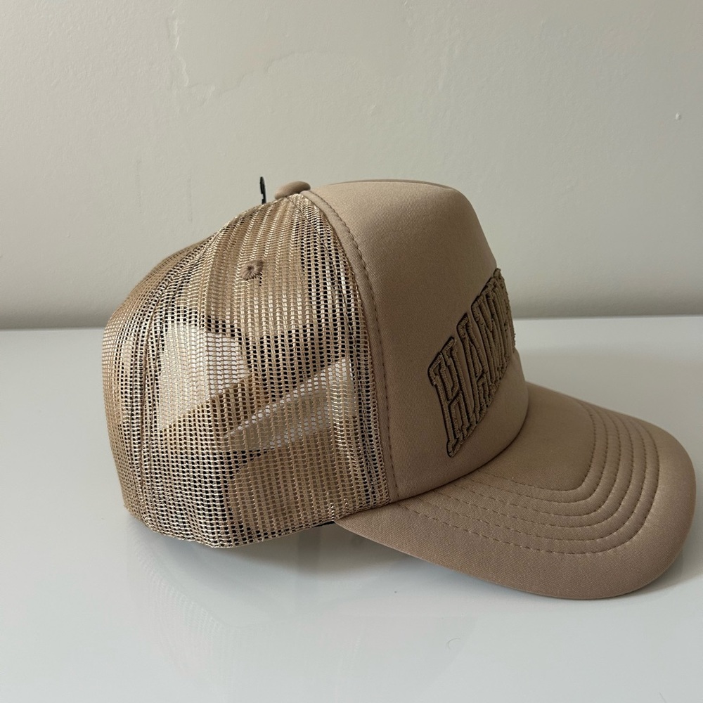 Tan Hamptons Trucker Hat - Picture 4 of 6